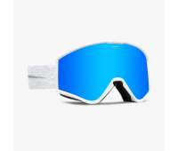 Сноубордична маска Electric 23/24 Kleveland Small Matte White Neuron / Blue Chrome + LENS 