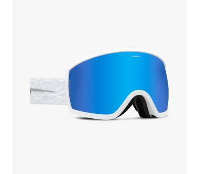  Сноубордична маска Electric 23/24 EG2-T Small Matte White Nuron  / Moss Blue  +  LENS