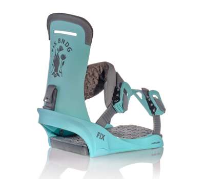 Крепления для сноуборда FIX 21 WMns January Teal Крепления для сноуборда FIX 21 WMns January Teal