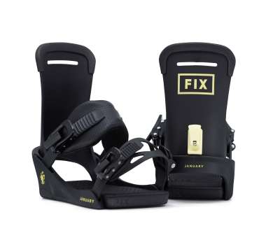 Крепления для сноуборда FIX 25 WMNS Junuary Black