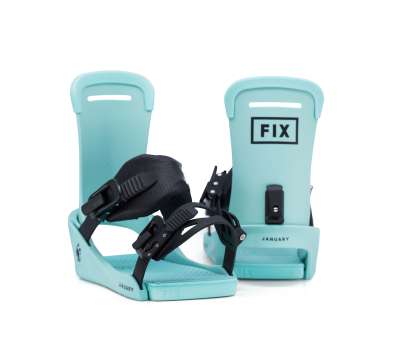Кріплення для сноуборду FIX 25 WMNS  Junuary Teal Кріплення для сноуборду FIX 25 WMNS  Junuary Teal