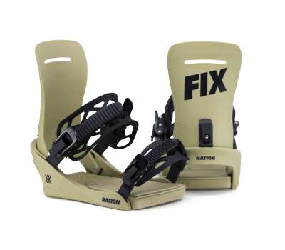 Кріплення для сноуборду  FIX 25 Nation Tan Кріплення для сноуборду  FIX 25 Nation Tan