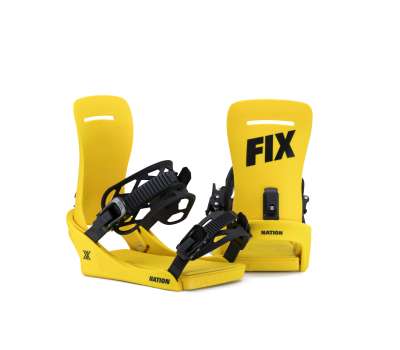 Кріплення для сноуборду  FIX 25 Nation Yellow Кріплення для сноуборду  FIX 25 Nation Yellow