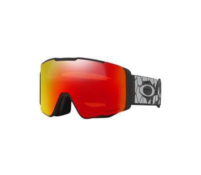 Маска для сноуборда Oakley Line Miner Pro L Black Reinforce Prizm Torch Iridium / Iced Iridium