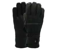 Сноубордичні рукавиці POW 25/26 Cascadia GTX Short Glove - Leather Black