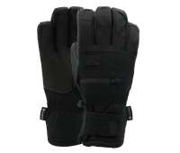 Сноубордичні рукавиці POW 25/26 Wayback GTX Short Glove - Leather Black