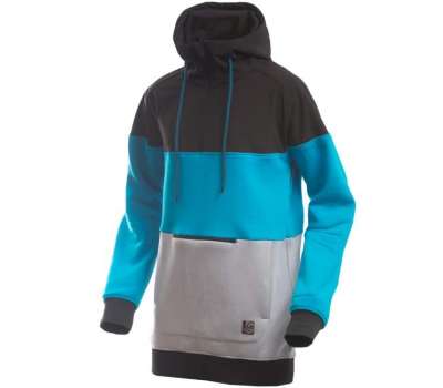 Худи SWHK Exception Black Blue Gray