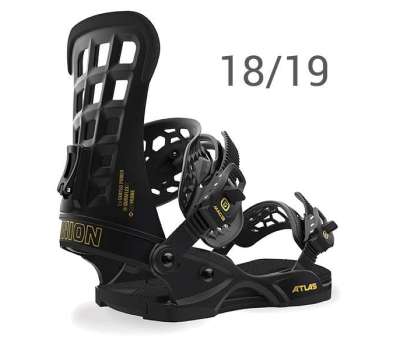 Крепления для сноуборда UNION Atlas Matte Black Крепления для сноуборда UNION Atlas Matte Black