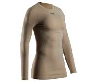  Термобілизна жіноча  X-Bionic Mightywool Shirt Long Sleeve - Sand