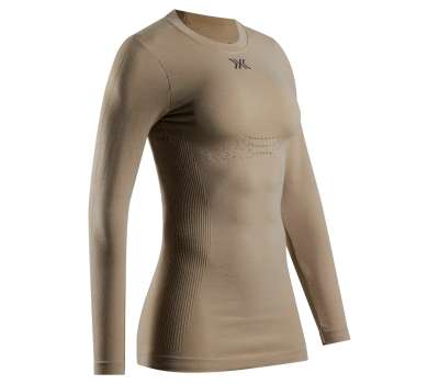  Термобілизна жіноча  X-Bionic Mightywool Shirt Long Sleeve - Sand