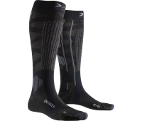 Термоноски X-Socks Ski Rider Silver 4.0 - Dark Grey Melange / Black